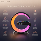 Description | Simulateur d'aube | Veilleuse | Enceinte | Bluetooth | Nox Et Dies