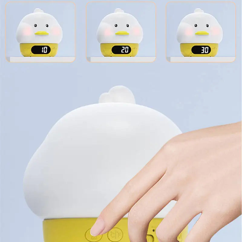 Rechargeable Kids Alarm Clock with Sunrise Simulation, Night Light for Children's Bedroom, Sleep Training Wake Up Lamp