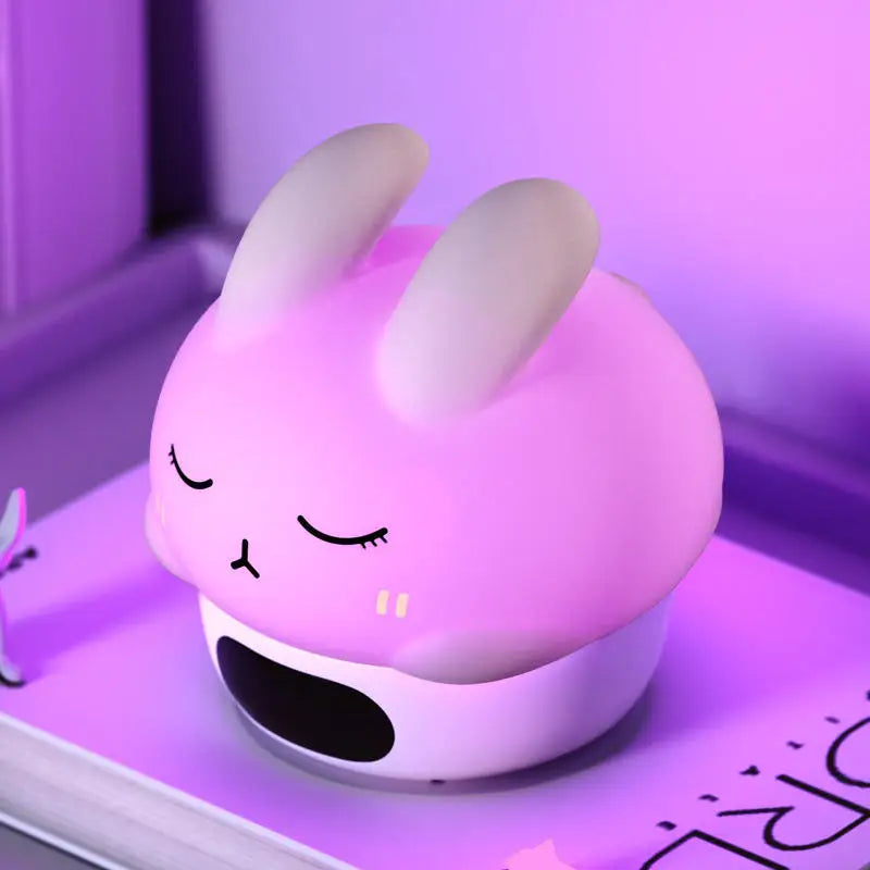 Rechargeable Kids Alarm Clock with Sunrise Simulation, Night Light for Children's Bedroom, Sleep Training Wake Up Lamp