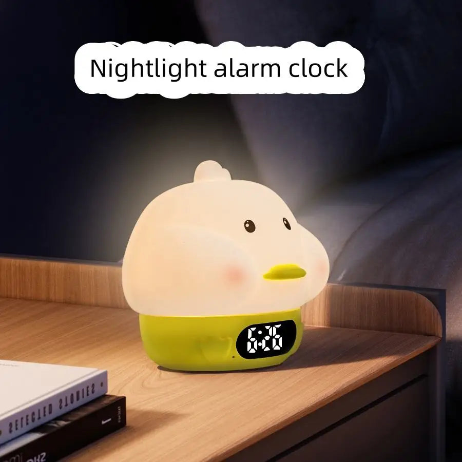 Rechargeable Kids Alarm Clock with Sunrise Simulation, Night Light for Children's Bedroom, Sleep Training Wake Up Lamp